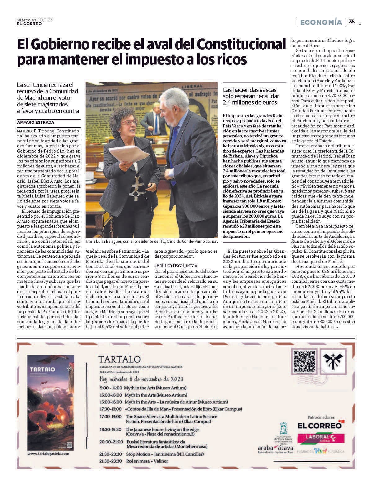 Agradecimiento - Tartalo Festival