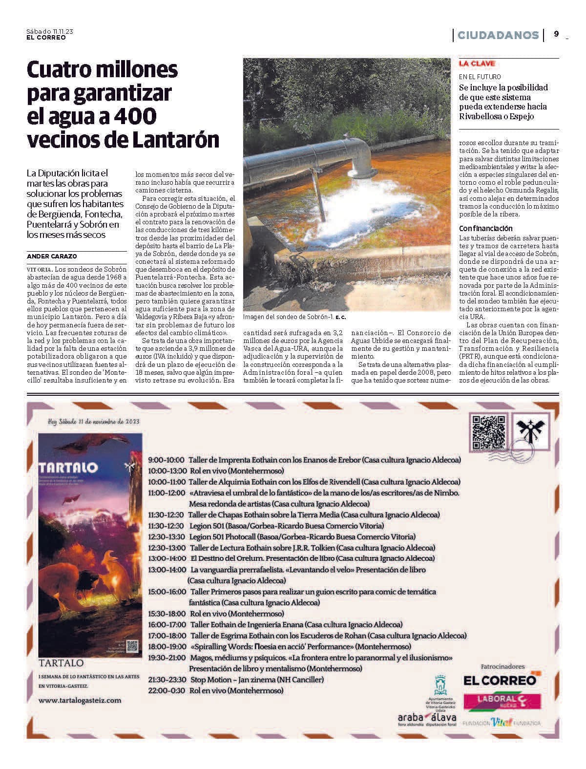 Monday Program - Tartalo Festival