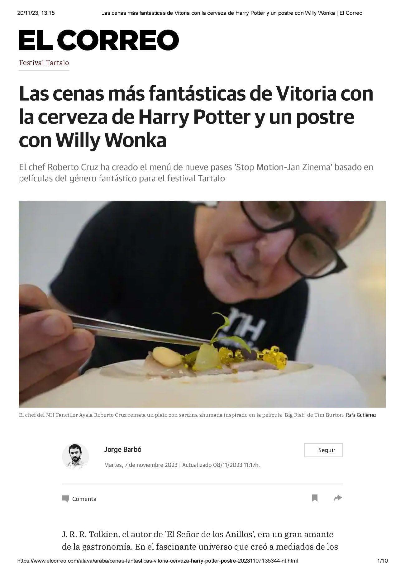 Tartalo 2023 - Semana de lo fantástico en las artes