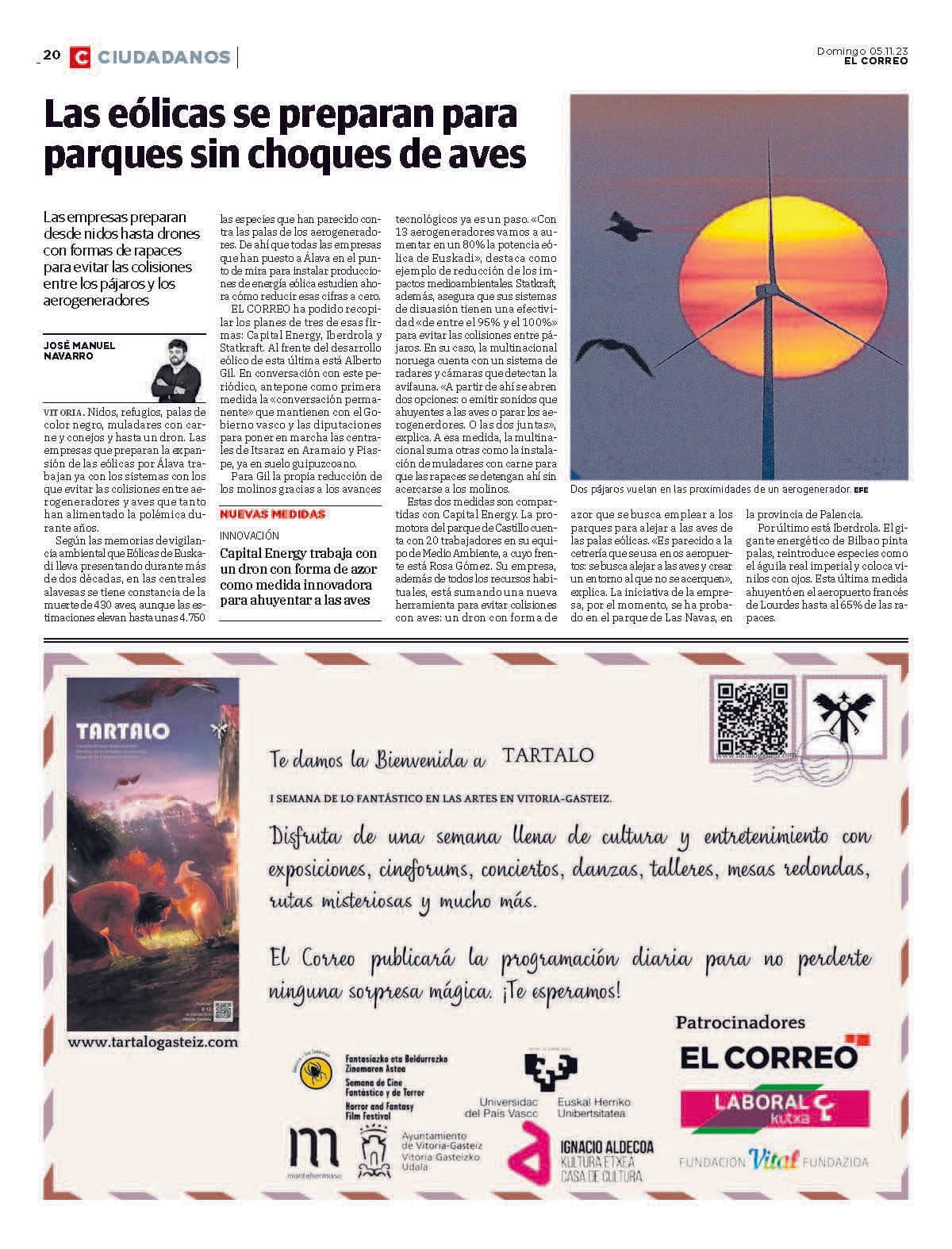 Bienvenida a Tartalo - I Semana de lo Fantástico en las Artes